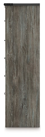 Frandern Gray Chest of Drawers by Ashley at Eve Furniture