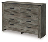 Frandern Gray Dresser by Ashley at Eve Furniture