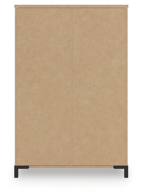 Frandern Gray Dressing Chest by Ashley at Eve Furniture