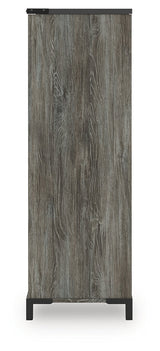 Frandern Gray Dressing Chest by Ashley at Eve Furniture