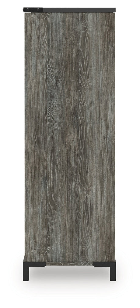 Frandern Gray Dressing Chest by Ashley at Eve Furniture