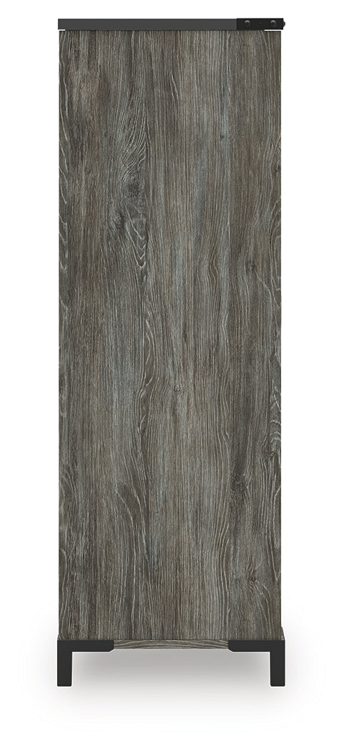 Frandern Gray Dressing Chest by Ashley at Eve Furniture