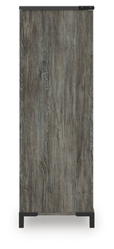 Frandern Gray Dressing Chest by Ashley at Eve Furniture