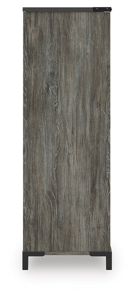 Frandern Gray Dressing Chest by Ashley at Eve Furniture