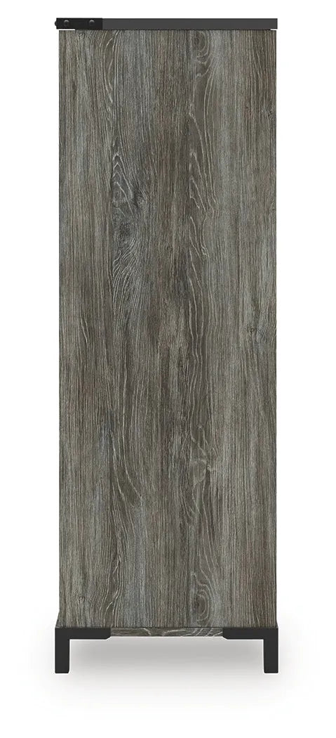 Frandern Gray Dressing Chest by Ashley at Eve Furniture