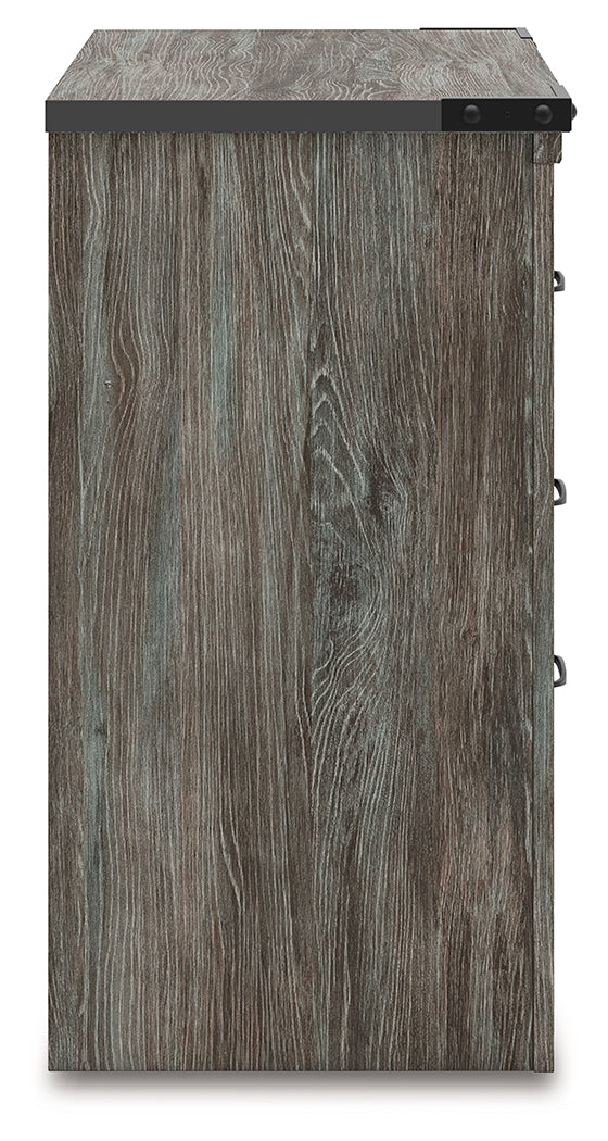 Frandern Gray Nightstand by Ashley at Eve Furniture