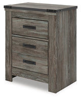 Frandern Gray Nightstand by Ashley at Eve Furniture