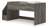 Frandern Gray Twin Loft Bed by Ashley at Eve Furniture