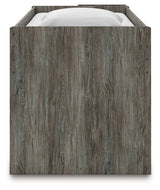 Frandern Gray Twin Loft Bed by Ashley at Eve Furniture