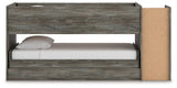 Frandern Gray Twin over Twin Loft Bed by Ashley at Eve Furniture