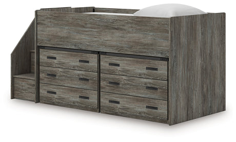Frandern Twin Loft Bed with Drawer Storage by Ashley at Eve Furniture