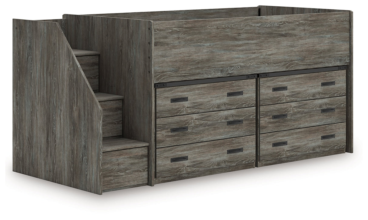 Frandern Twin Loft Bed with Drawer Storage by Ashley at Eve Furniture