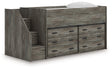 Frandern Twin Loft Bed with Drawer Storage by Ashley at Eve Furniture