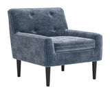 Frankfurt Gray Armchair by Zuomod at Eve Furniture