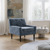 Frankfurt Gray Armchair by Zuomod at Eve Furniture