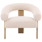 Frankie Chair, Cream by Dovetail at Eve Furniture