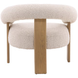Frankie Chair, Cream by Dovetail at Eve Furniture