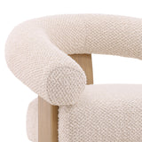 Frankie Chair, Cream by Dovetail at Eve Furniture