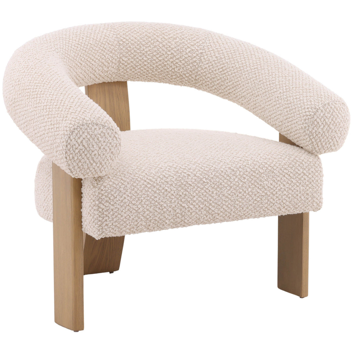 Frankie Chair, Cream by Dovetail at Eve Furniture