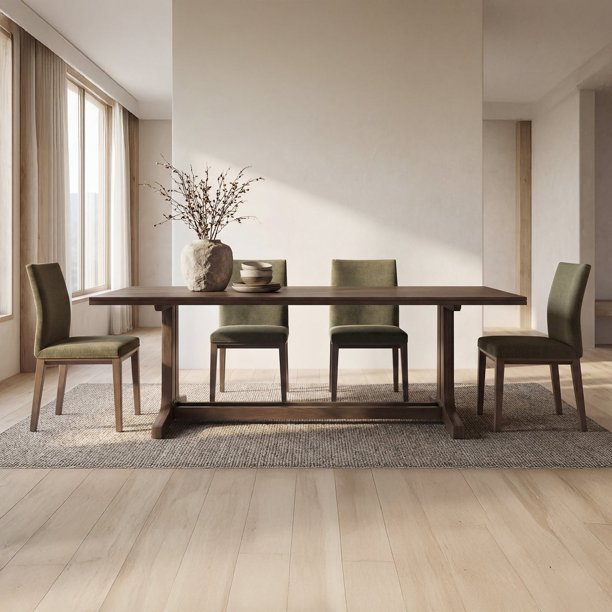 Frankie Olive Dining Chair (Set of 2) by MOES at Eve Furniture