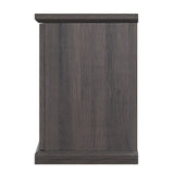 Franklin 60" TV Stand in Brown by Manhattan Comfort at Eve Furniture