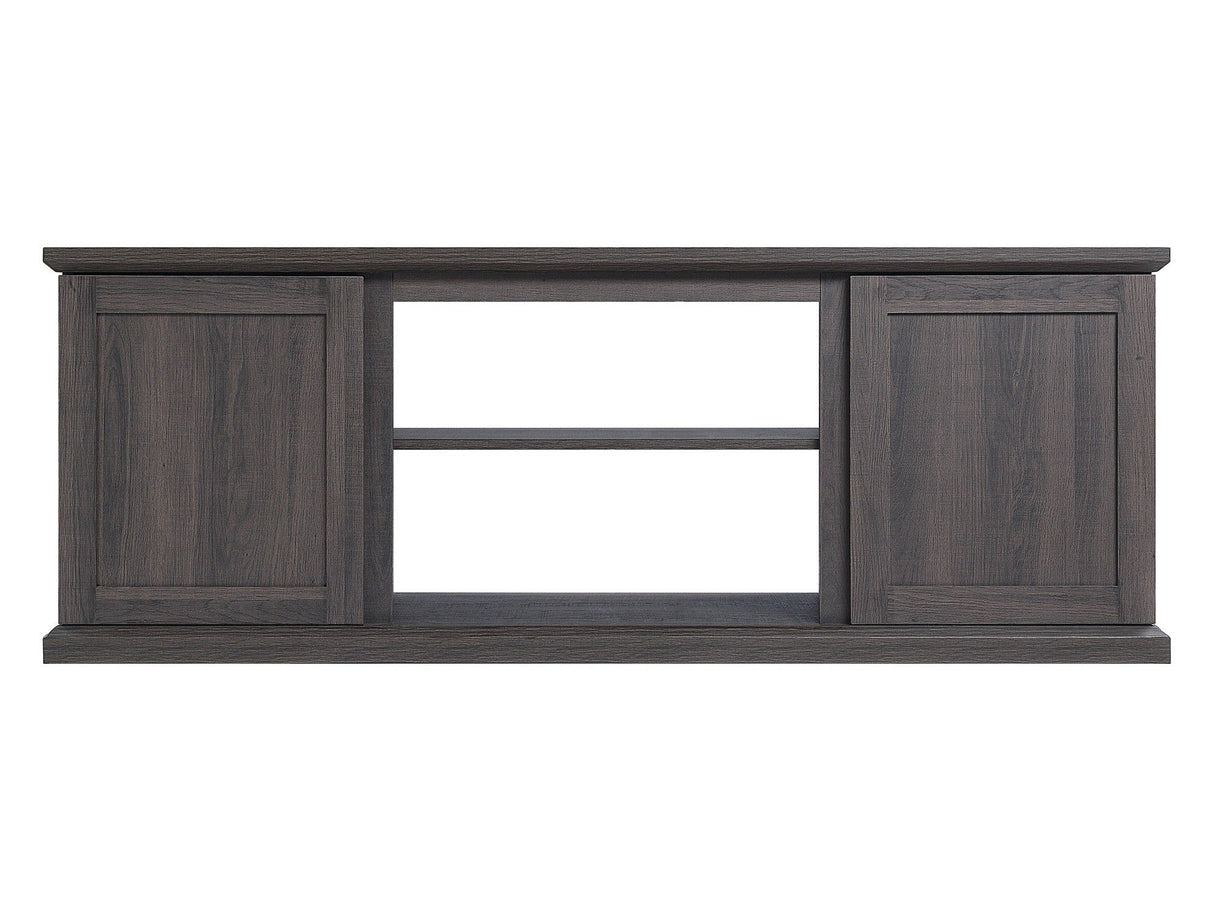 Franklin 60" TV Stand in Brown by Manhattan Comfort at Eve Furniture