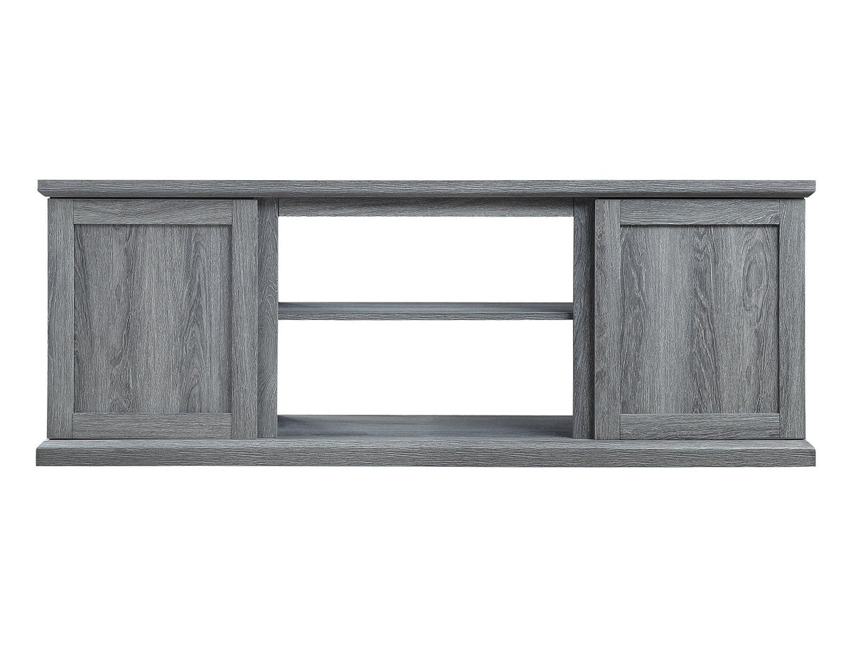 Franklin 60" TV Stand in Grey by Manhattan Comfort at Eve Furniture