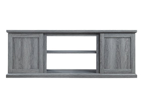 Franklin 60" TV Stand in Grey by Manhattan Comfort at Eve Furniture