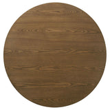 Franklin Dark Brown 3-piece Round Pedestal Coffee Table Set by Coaster at Eve Furniture