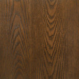 Franklin Dark Brown 36-inch Round Pedestal Coffee Table by Coaster at Eve Furniture