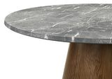 Franklin Dark Oak 59-inch Round Dining Table by Coaster at Eve Furniture
