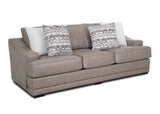 Franklin Duvall Greige Oversized Sofa & Loveseat by Happy Homes at Eve Furniture