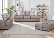 Franklin Duvall Greige Oversized Sofa & Loveseat by Happy Homes at Eve Furniture