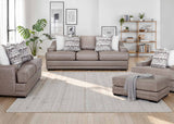 Franklin Duvall Greige Oversized Sofa & Loveseat by Happy Homes at Eve Furniture