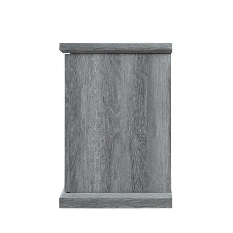 Franklin Fireplace in Grey by Manhattan Comfort at Eve Furniture