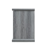 Franklin Fireplace in Grey by Manhattan Comfort at Eve Furniture