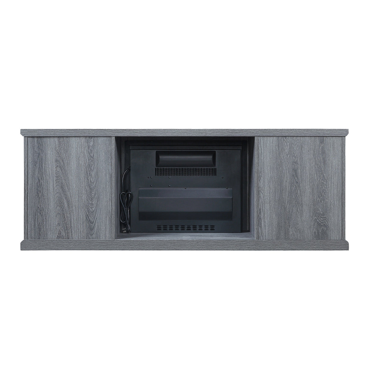 Franklin Fireplace in Grey by Manhattan Comfort at Eve Furniture