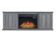 Franklin Fireplace in Grey by Manhattan Comfort at Eve Furniture