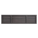 Franklin Fireplace in Heavy Brown by Manhattan Comfort at Eve Furniture