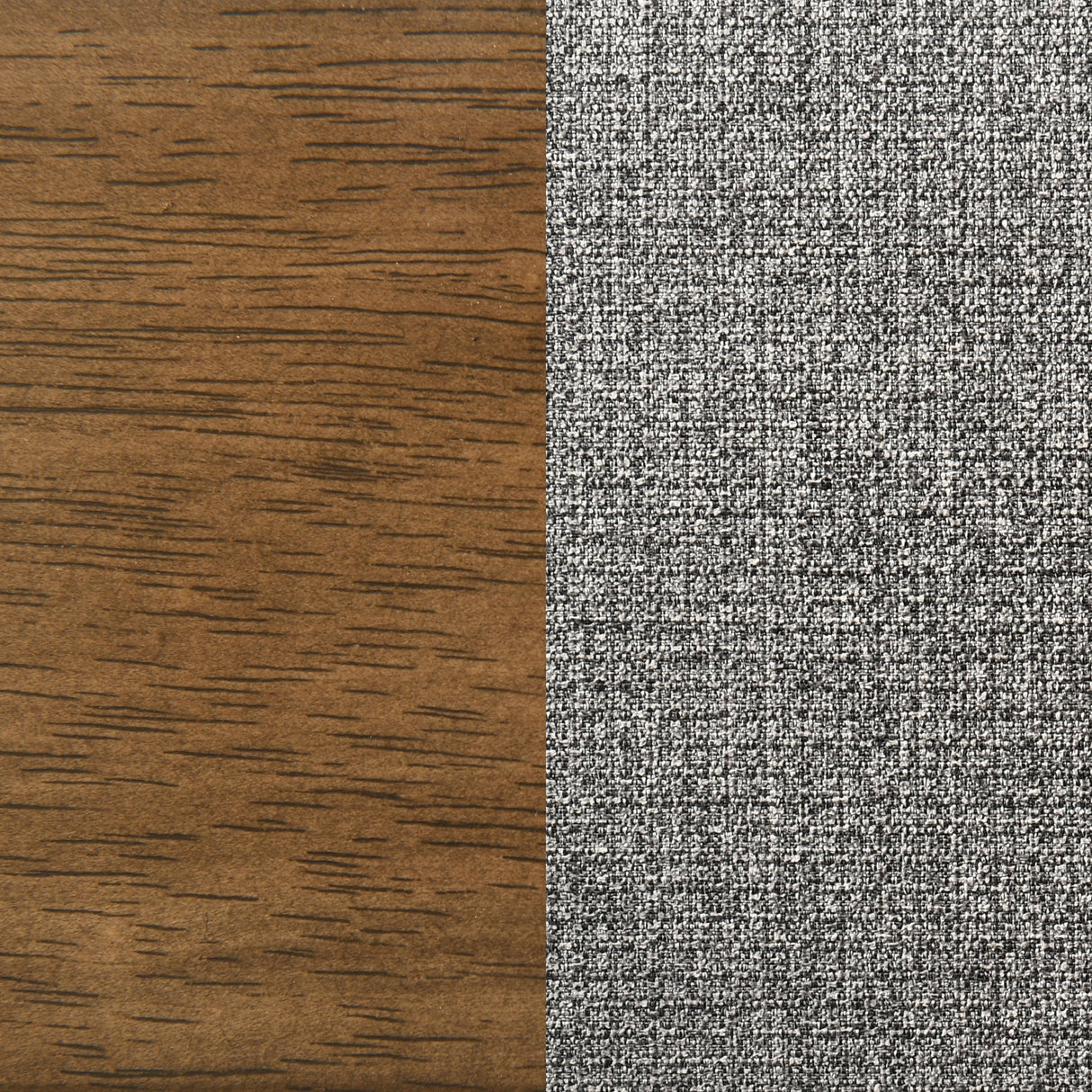Franklin Grey/Dark Oak Upholstered Dining (Set of 2) by Coaster at Eve Furniture