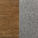 Franklin Grey/Dark Oak Upholstered Dining (Set of 2) by Coaster at Eve Furniture