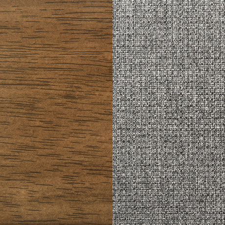 Franklin Grey/Dark Oak Upholstered Dining (Set of 2) by Coaster at Eve Furniture