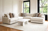 Franklin Jude Natural Oversized Reversible Sectional by Happy Homes at Eve Furniture