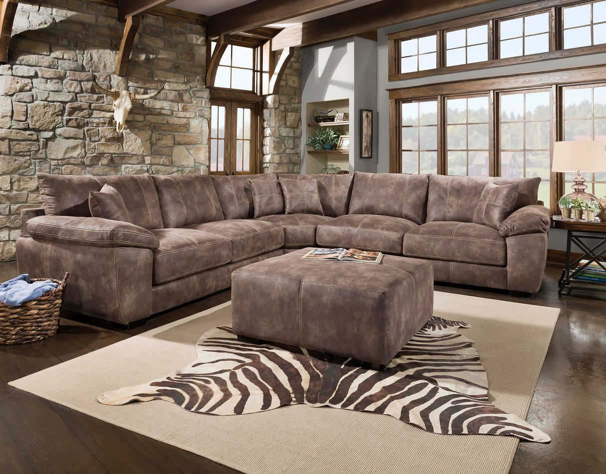 Franklin Mako Twilight Oversized RAF Sectional by Happy Homes at Eve Furniture