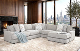 Franklin Meade Dove Oversized Reversible Sectional by Happy Homes at Eve Furniture