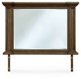 Frantanna Brown Bedroom Mirror by Ashley at Eve Furniture