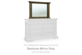 Frantanna Brown Bedroom Mirror by Ashley at Eve Furniture