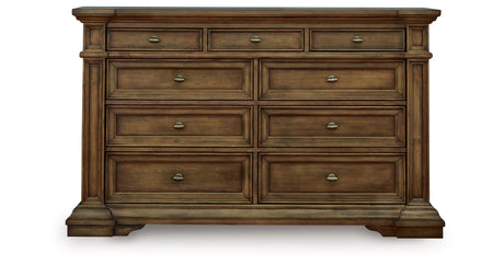 Frantanna Brown Dresser by Ashley at Eve Furniture