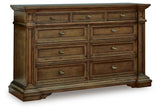 Frantanna Brown Dresser by Ashley at Eve Furniture
