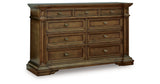 Frantanna Brown Dresser by Ashley at Eve Furniture